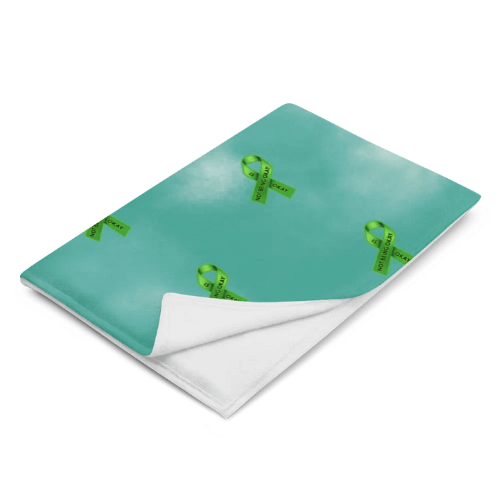 Green Ribbon Awareness Blanket product image (2)