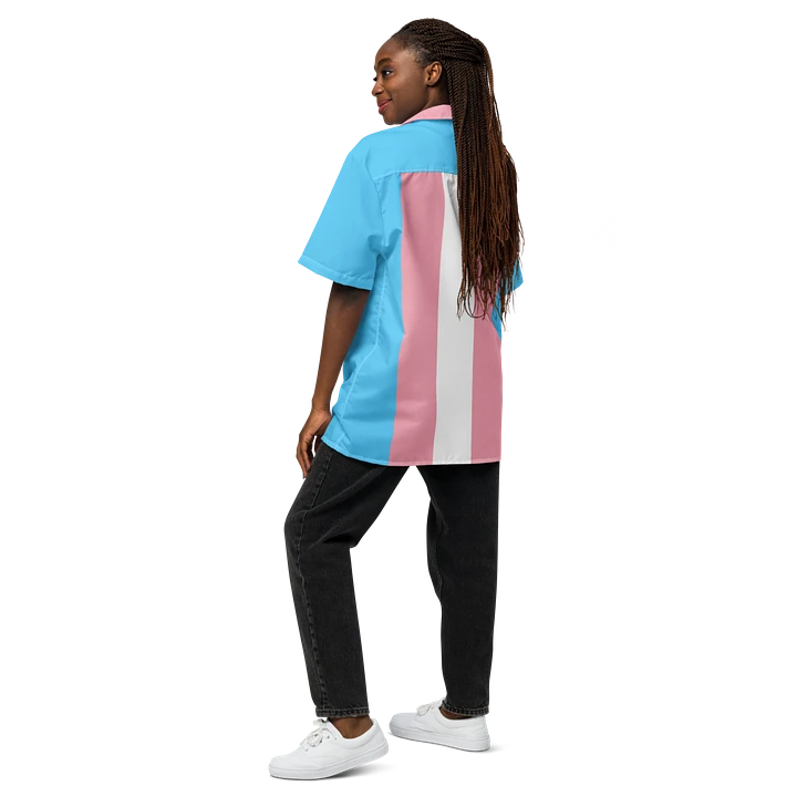 Trans Pride Flag - All-Over Hawaiian Shirt product image (2)