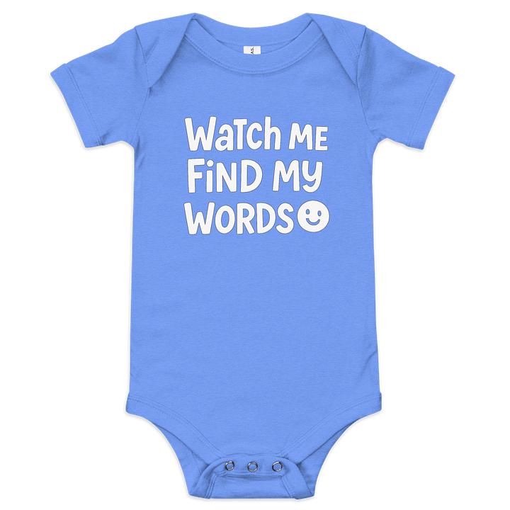 Smiley Words Baby Onesie product image (1)