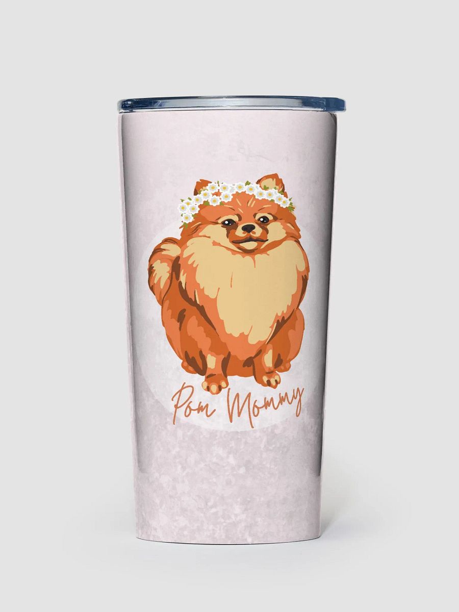 Pomeranian Mommy 20oz Stainless Steel Tumbler product image (2)