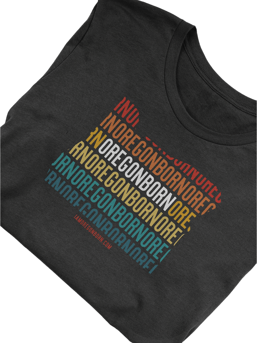 OregonBorn Vintage Sunset T-Shirt product image (5)