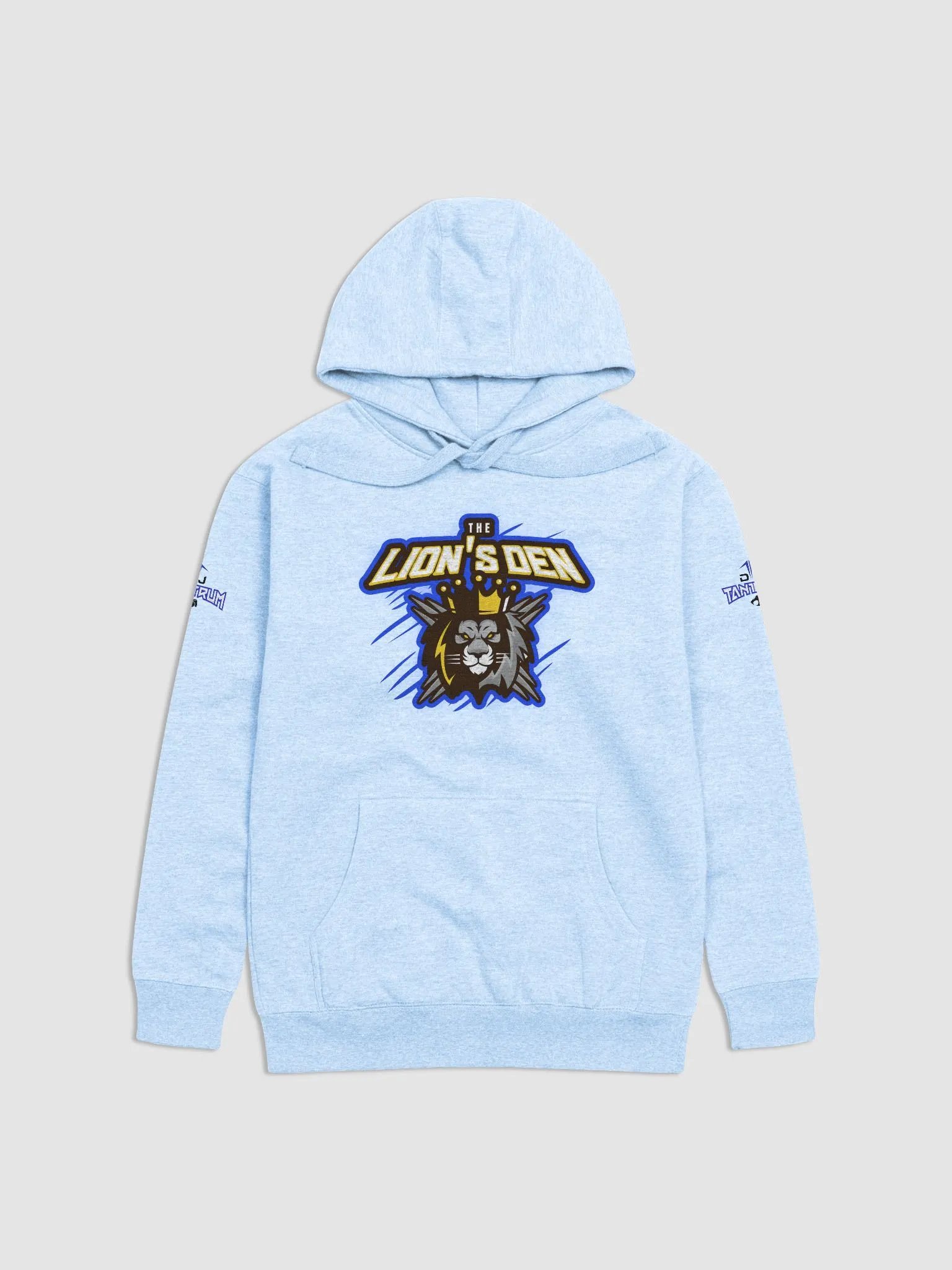 Premium Lion's Den Hoodie (Unisex) - SkyBlue/Rose/Grey/White product image (1)