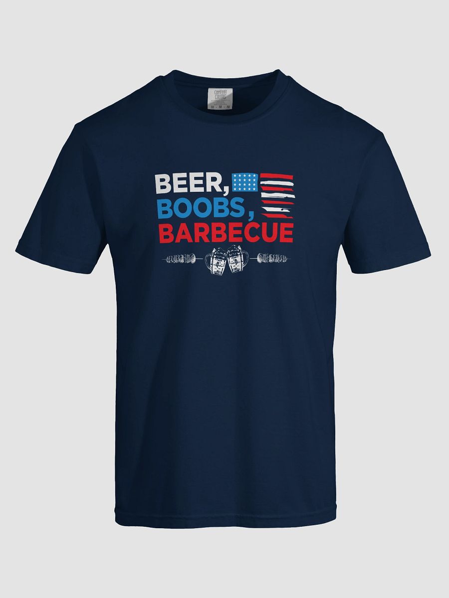 Beer, Boobs, Barbecue Tee product image (23)