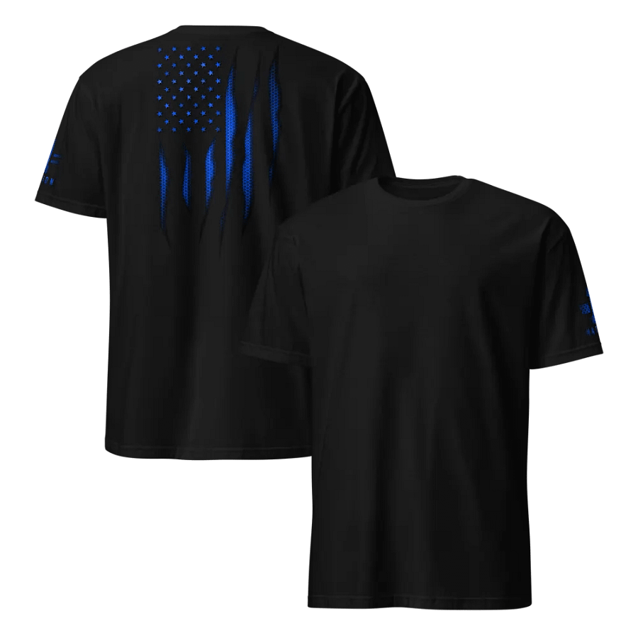 Blue Carbon Onyx American Flag product image (20)