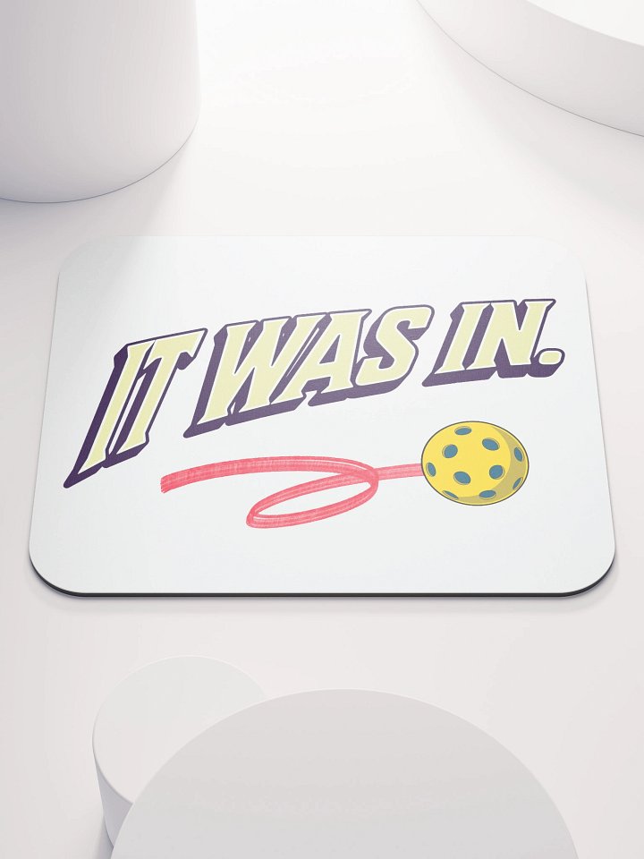 It Was In Pickleball Retro Movement Mouse Pad product image (2)