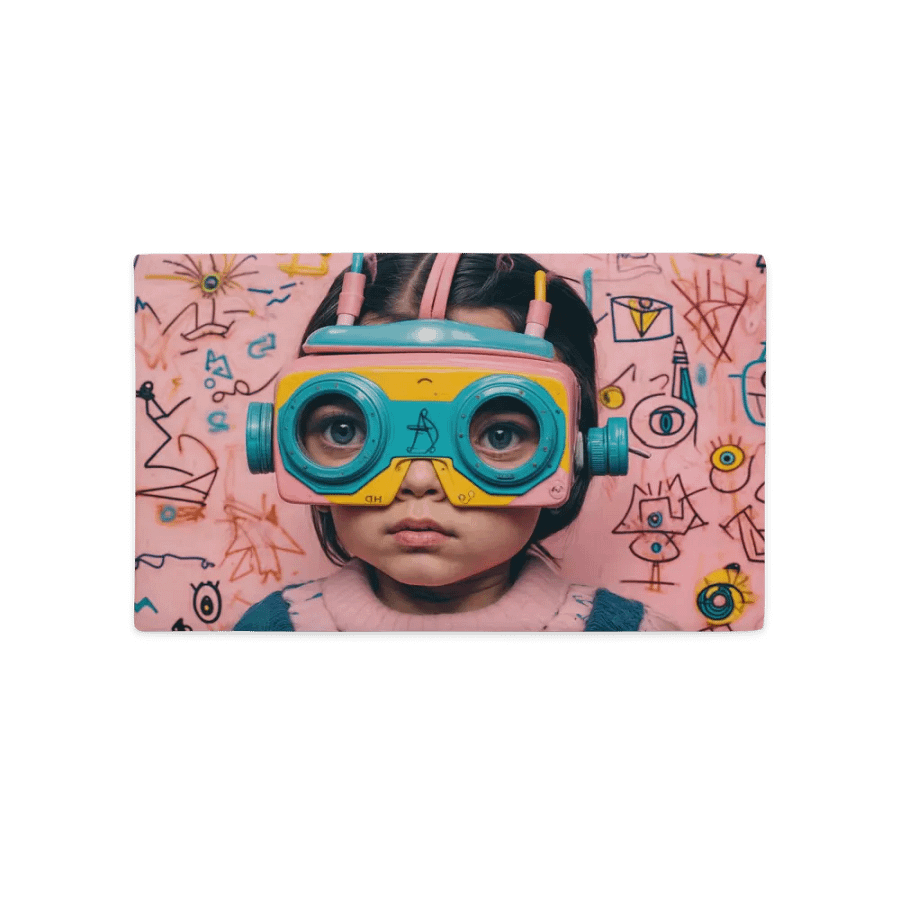 Whimsical òógle Kidsplay Premium Pillow Case product image (3)