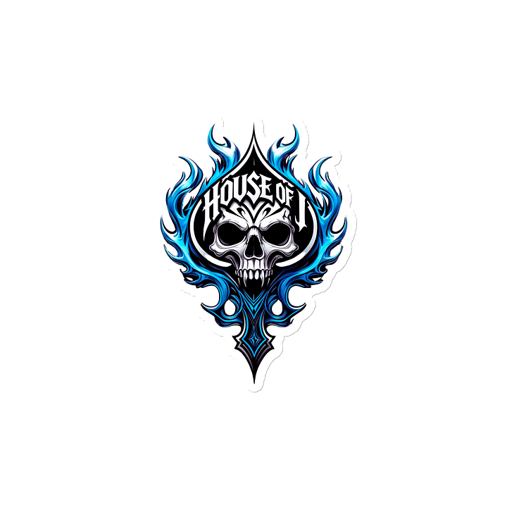 House of J Logo Die-Cut Magnet product image (2)