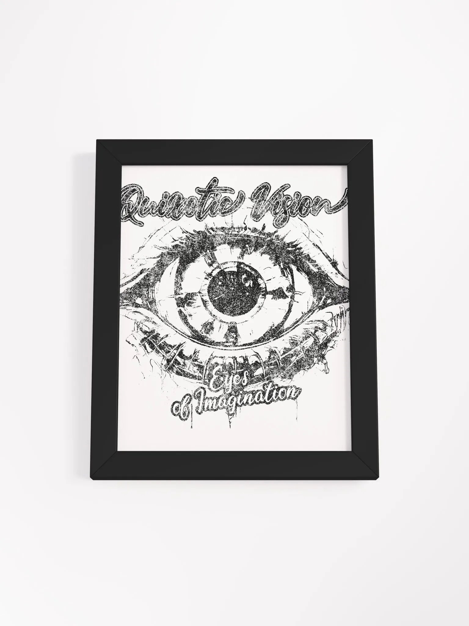 Eyes Of Imagination Poster With Frame product image (2)