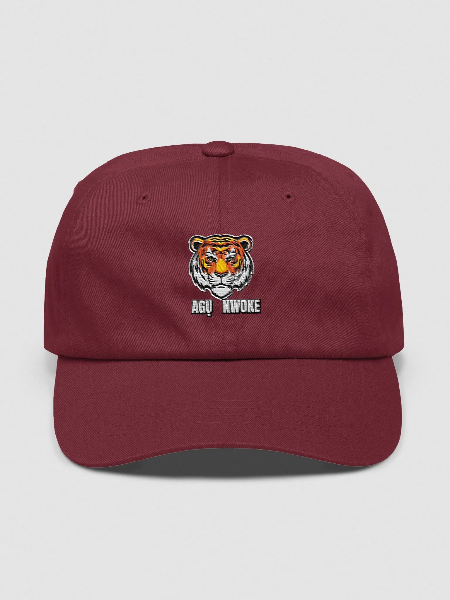 AGU NWOKE Tiger Emblem Dad Cap product image (9)
