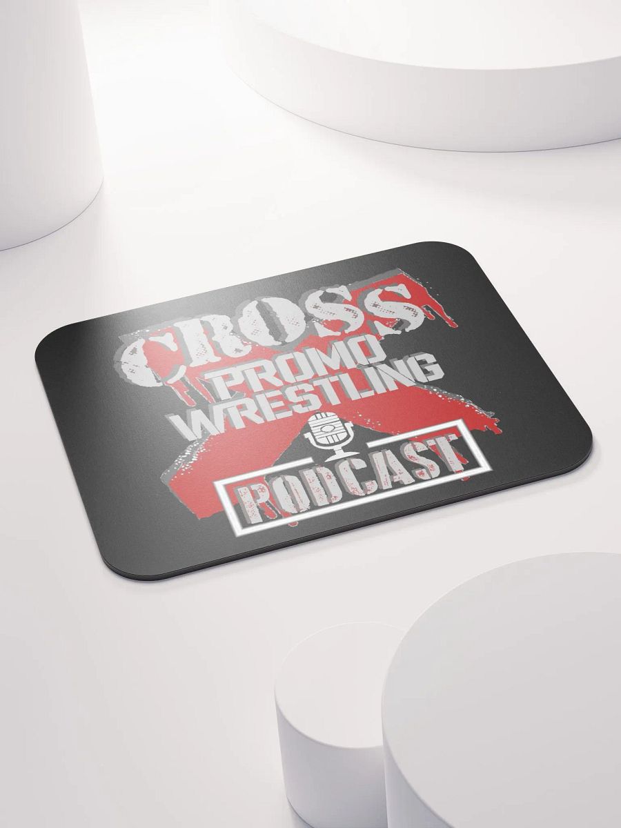 Retro Wrestling Mic Mouse Pad product image (4)