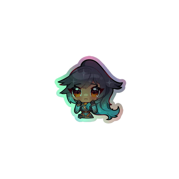 Glitchica Holo Sticker product image (1)