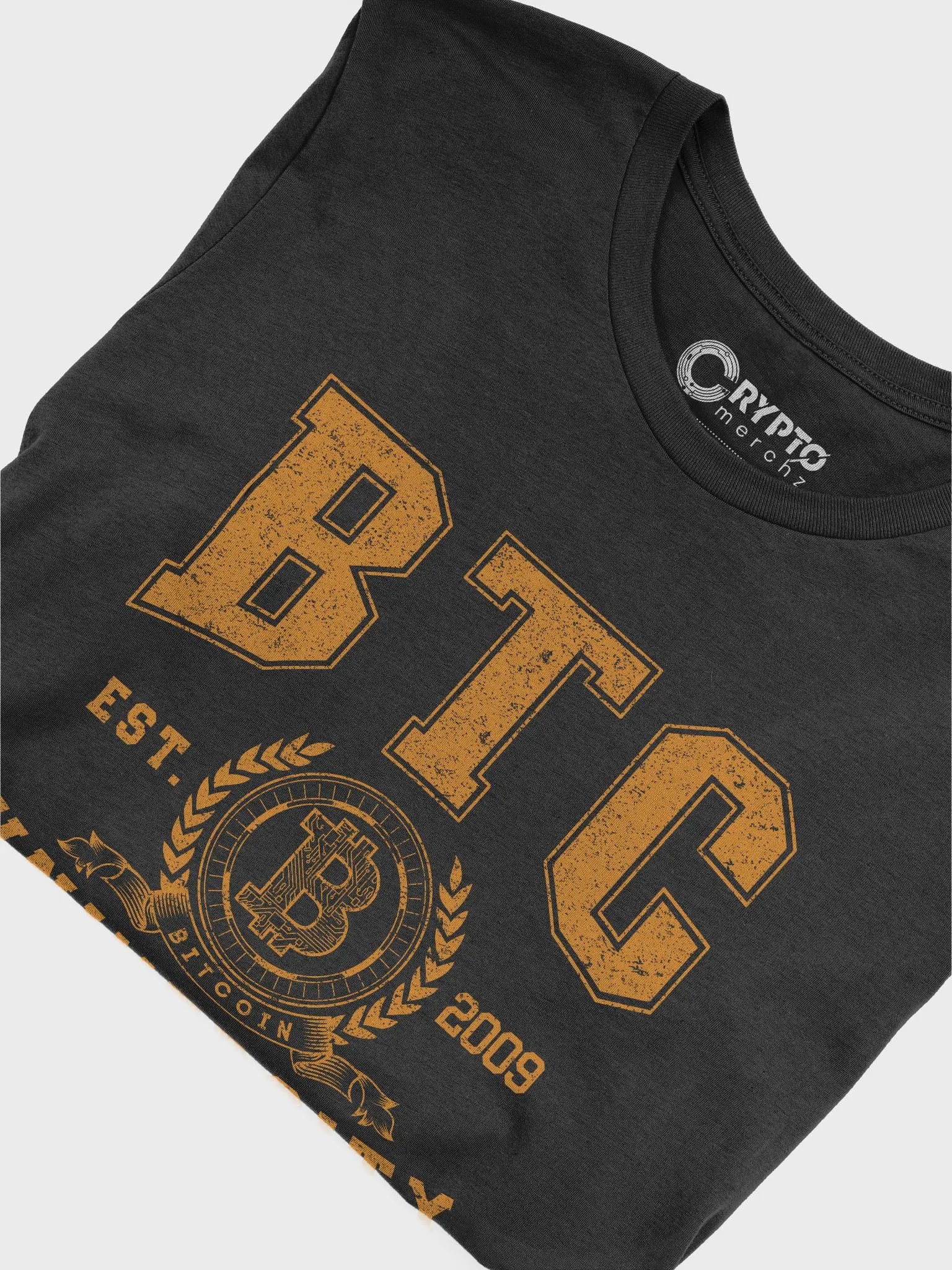 Bitcoin BTC University College Crypto Currency Blockchain T-Shirt product image (24)