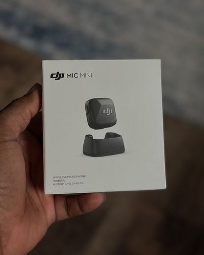 Well hello @djiglobal Mic Mini!