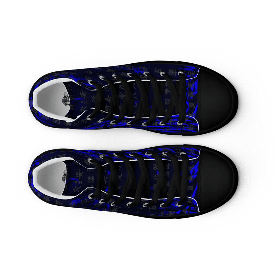 Retro Asian - Inspired | High Top Canvas Shoes product image (8)