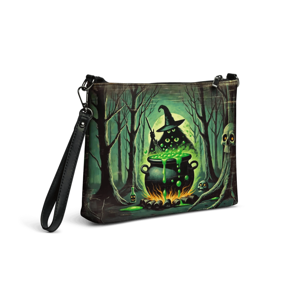 Cauldron Monster Crossbody Bag - Halloween Purse product image (4)