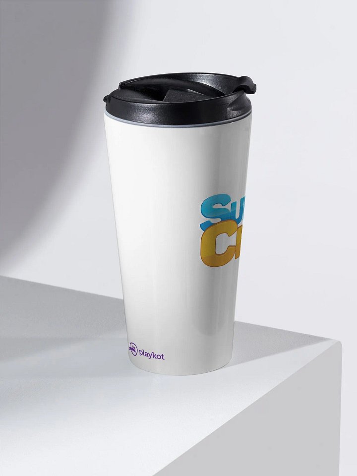 Supercity Logo Stainless Steel Travel Mug product image (2)