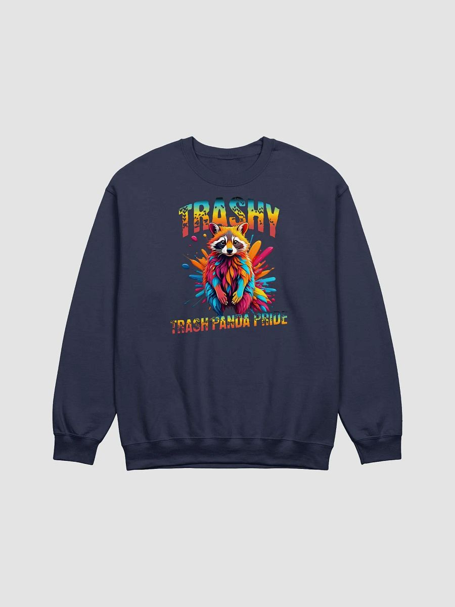 Trashy Trash Panda Pride Crewneck Sweatshirt product image (13)