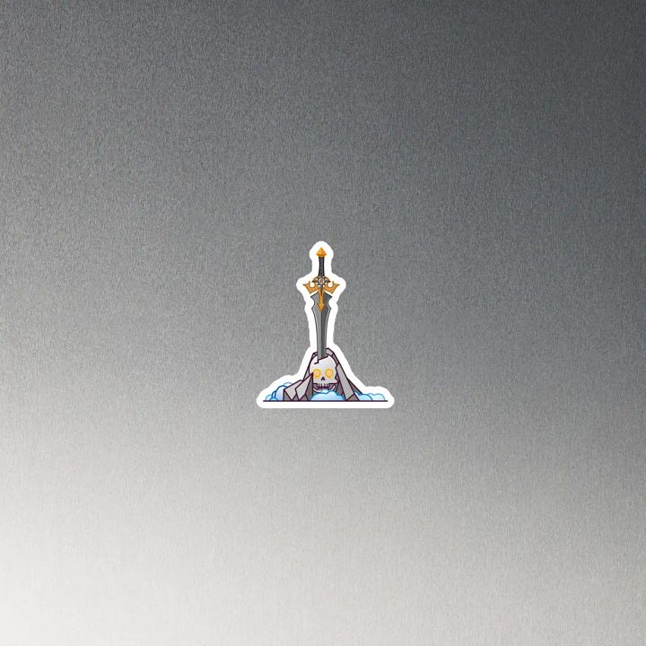 Sword in the Skull - Argent Variation - Magnet product image (2)
