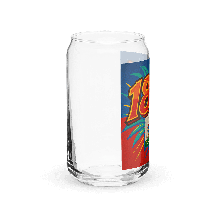 1804 Haitian Pride – 16oz Can-Shaped Glass product image (8)