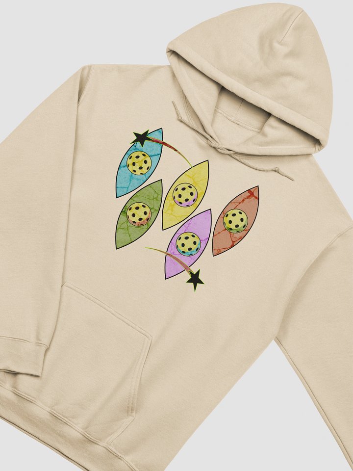 Mid Century Y2K Pickleball Starry Whimsy Hoodie product image (20)