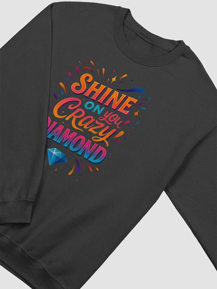Shine On You Crazy Diamond Sweatshirt – Colorful Uplifting Style product image (17)
