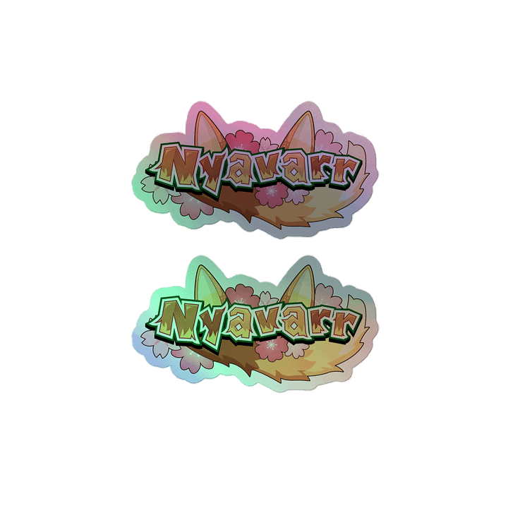 Holographic Logo Stickers product image (2)