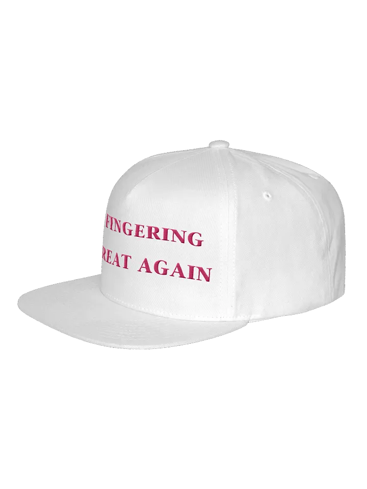 Make fingering cam great again snapback hat product image (14)