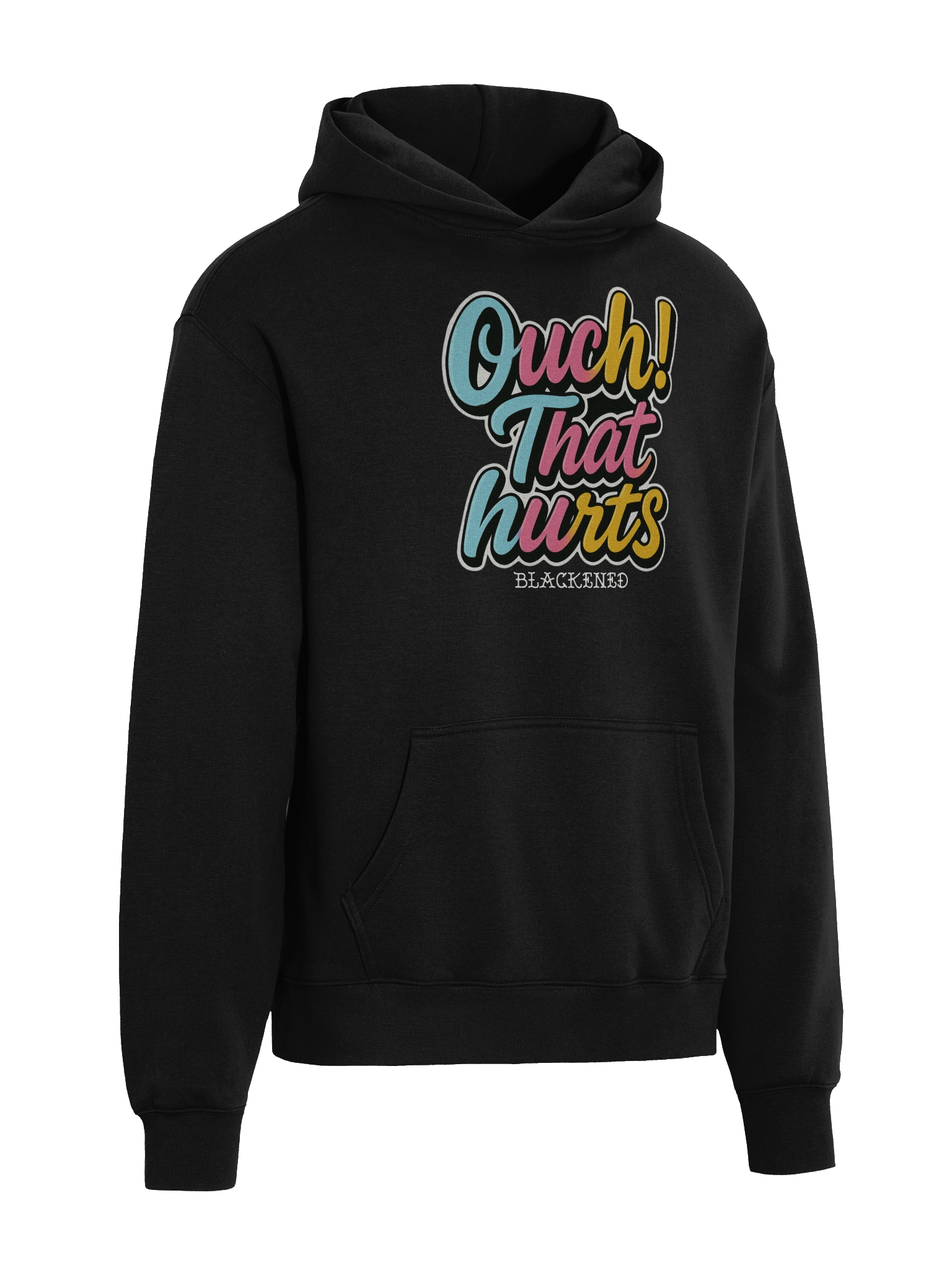 Ouch ! That hurts Oversized Hoodie product image (4)