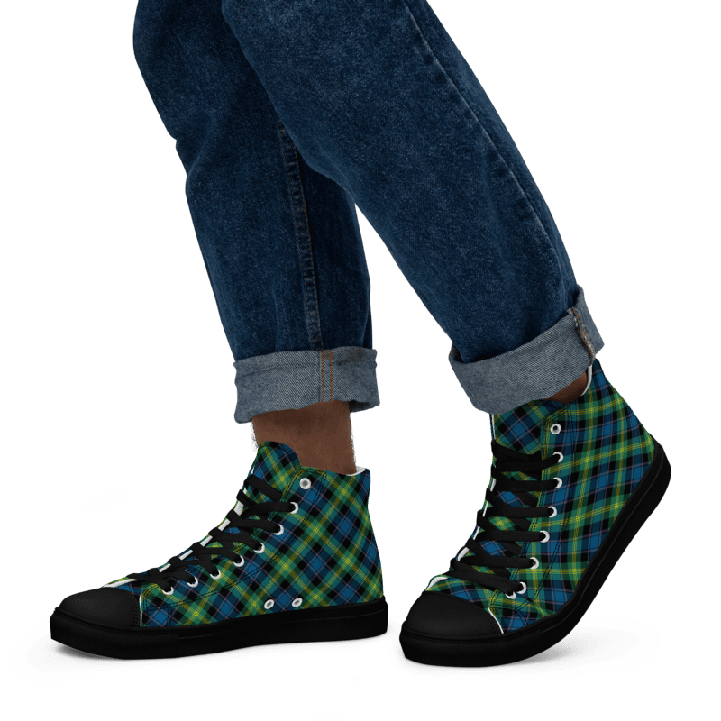 Watson Tartan Men's High Top Shoes product image (5)