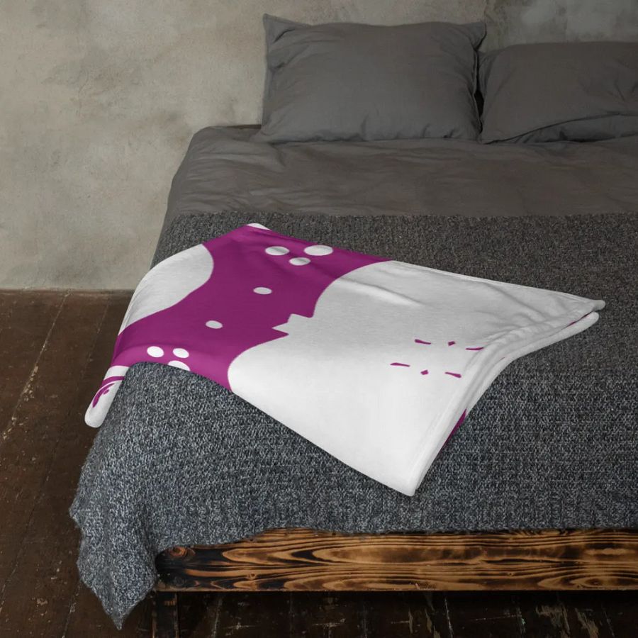 Playful Paws Symmetrical Splendor Throw Blanket product image (23)