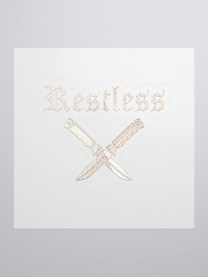 Restless Blades Kiss Cut Stickers product image (1)