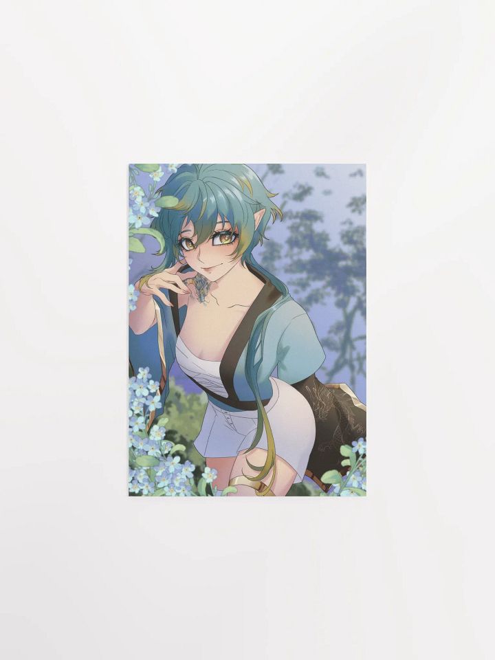 Floral Sabiella Matte Poster product image (3)