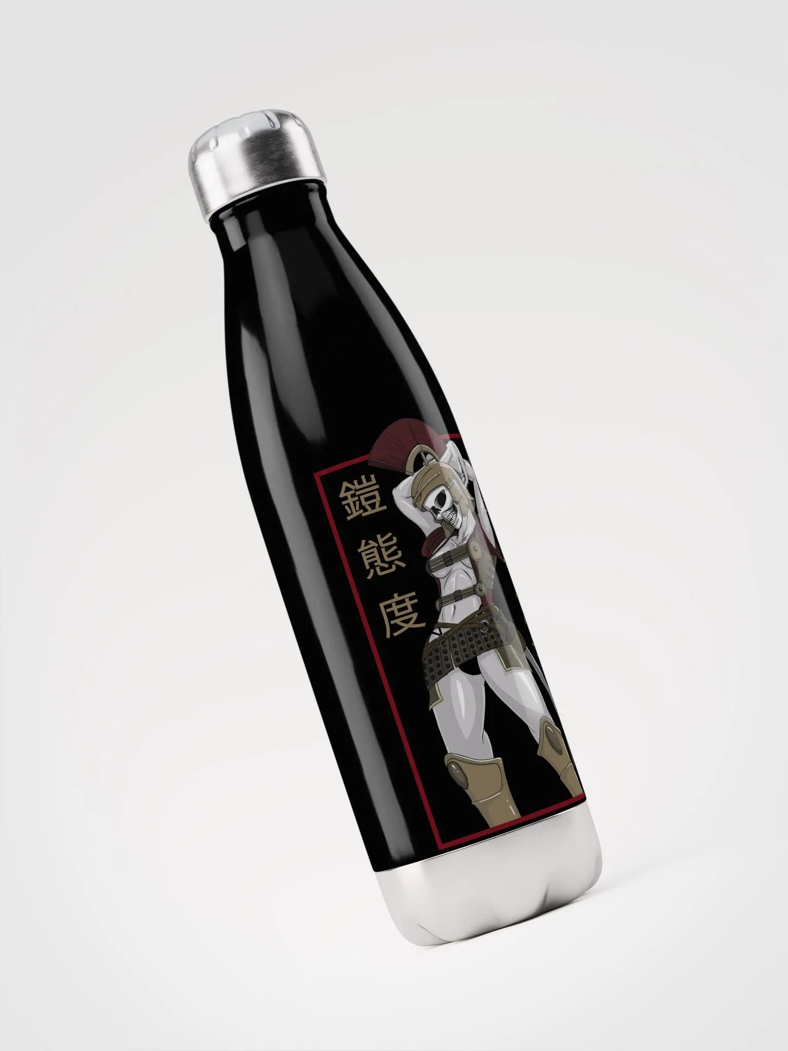 Armor, Attitude, Killer Smile Stainless Steel Water Bottle product image (3)