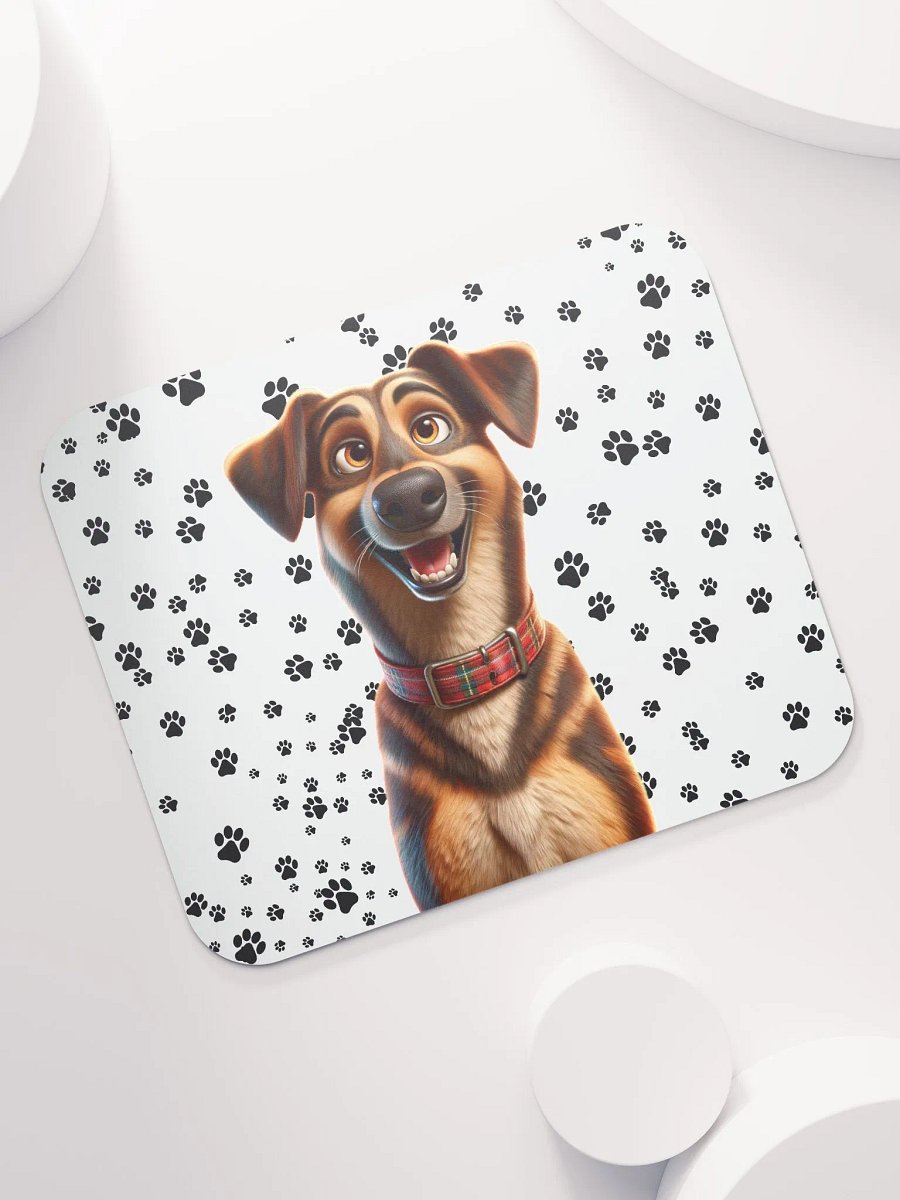 Adorable Dog Paw Print Mousepad – Pixar-Style Animation Design – Soft, Non-Slip, Durable – Perfect for WFH or Office product image (7)