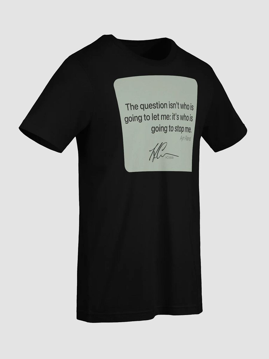Ayn Rand Q1 - T-Shirt Olive product image (9)