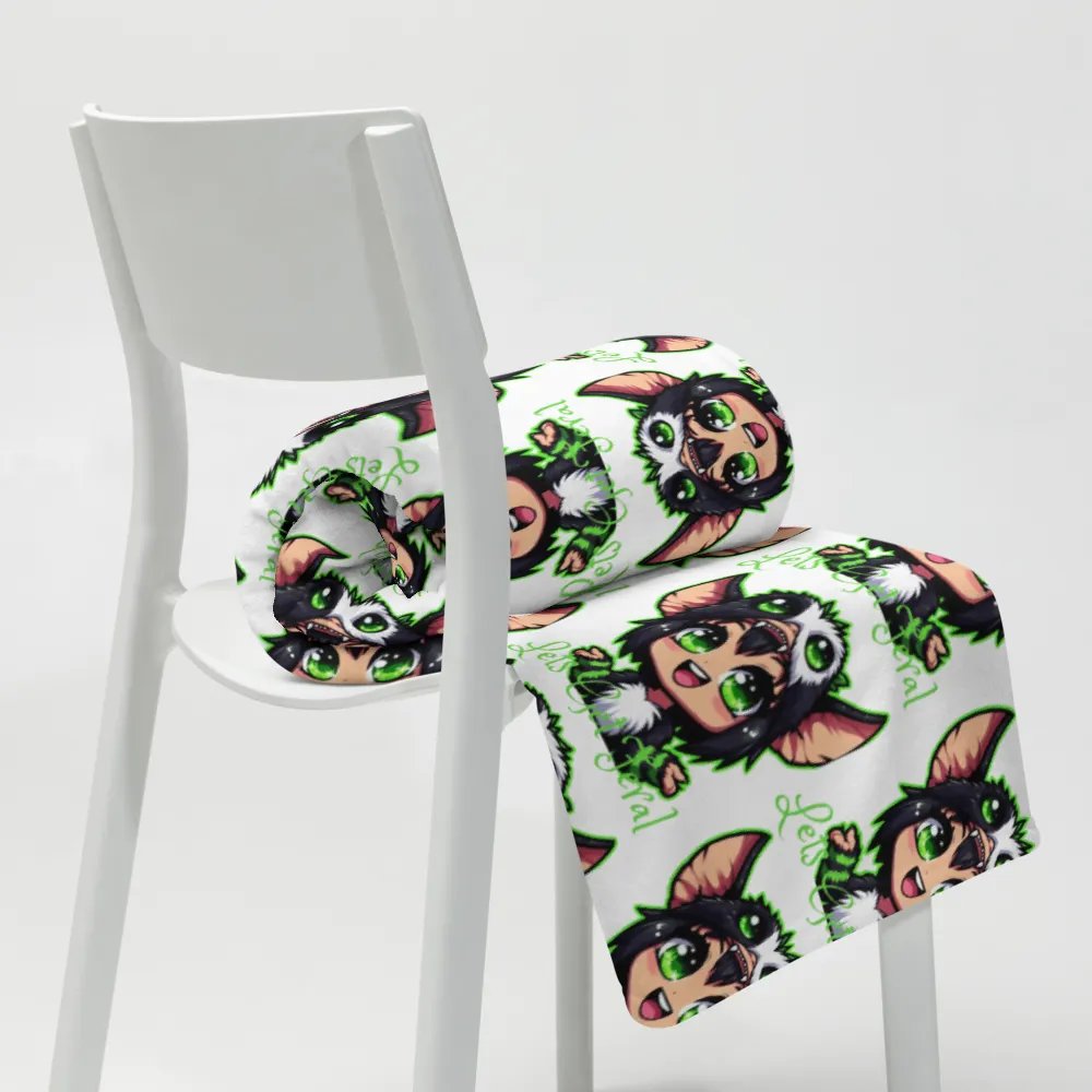 lets get feral throw blanket product image (8)
