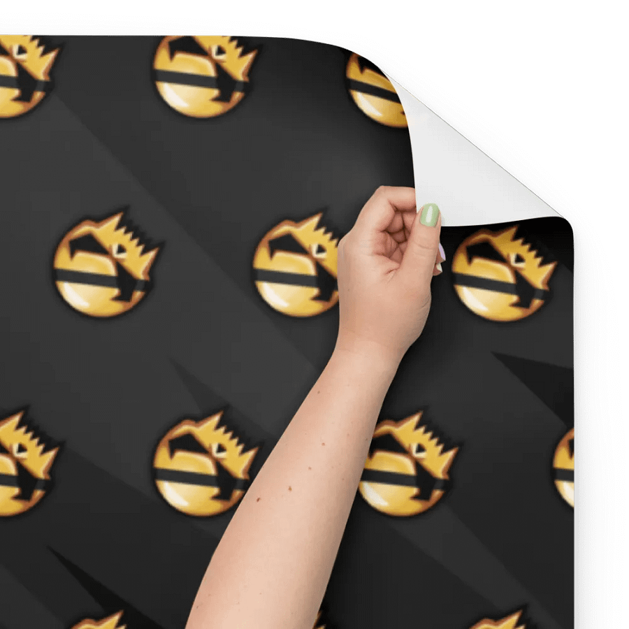 Skull Man Wrapping Paper product image (9)