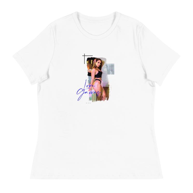 Love Games Delta Women's Tee - White product image (1)