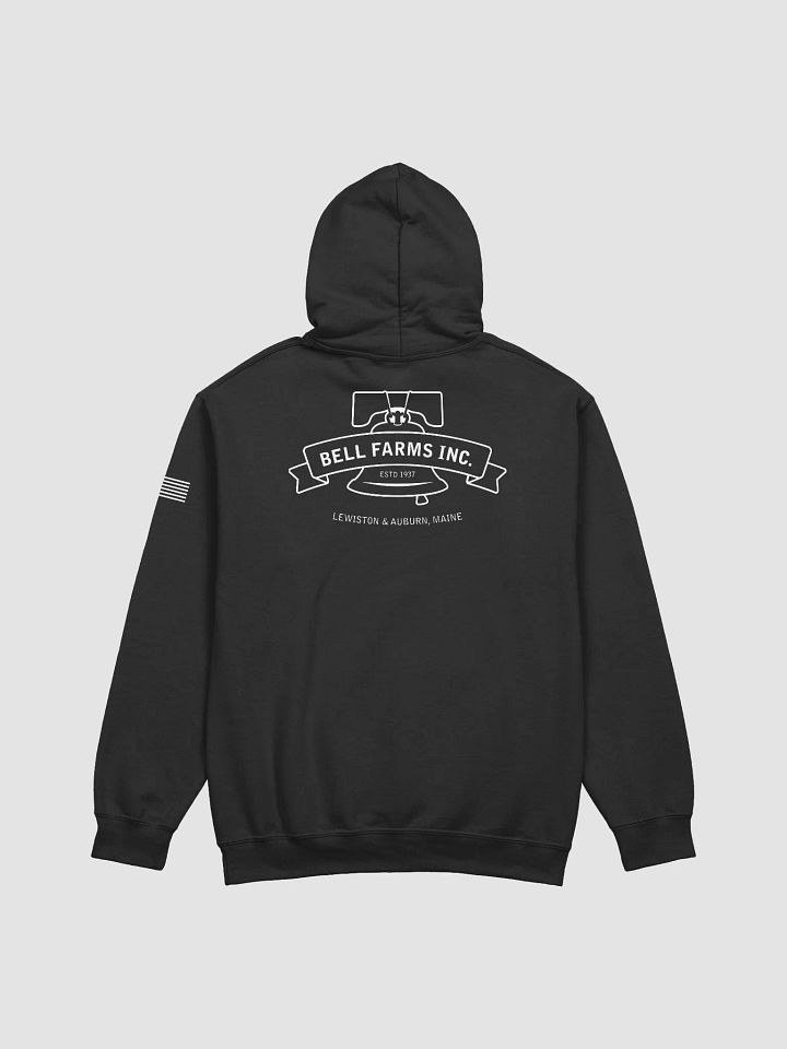 Hoodie with white logo product image (2)