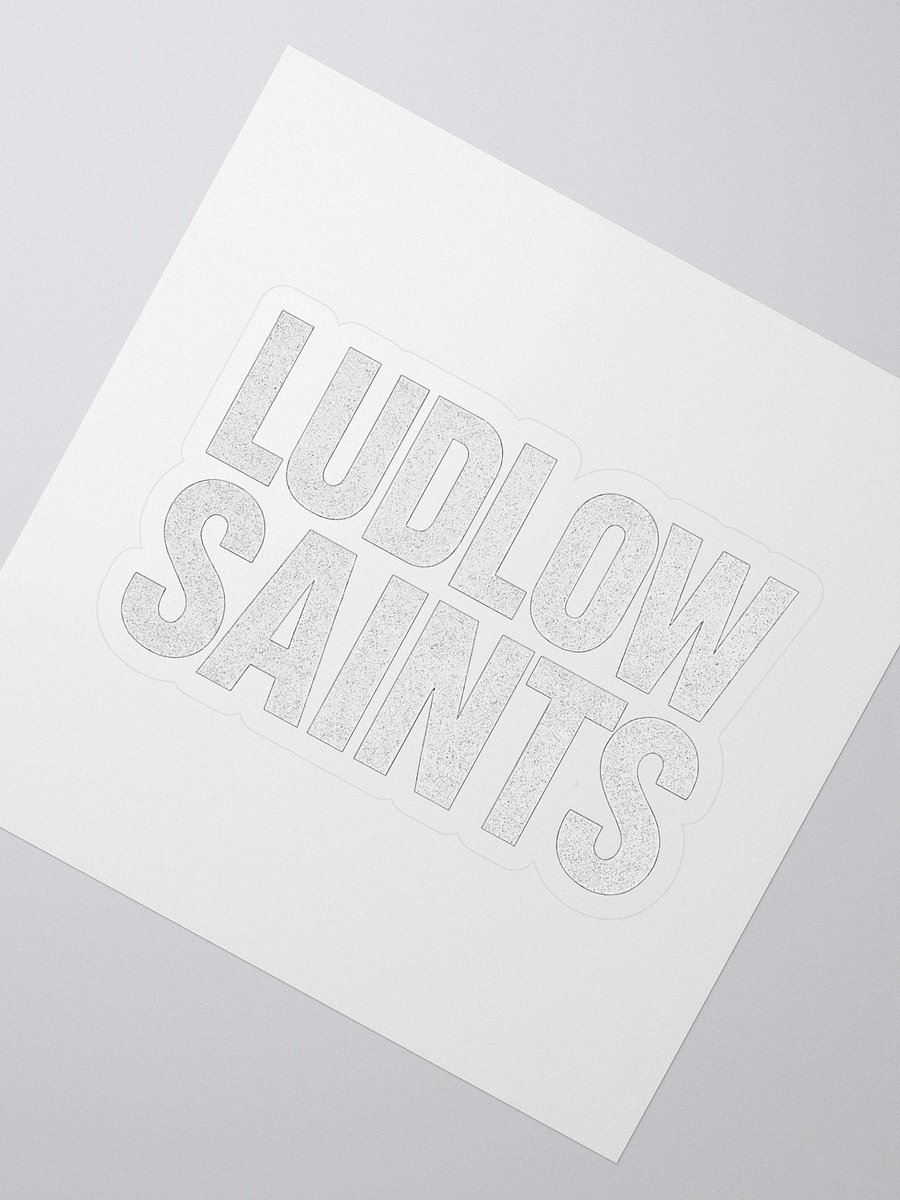 LUDLOW SAINTS STICKER product image (2)