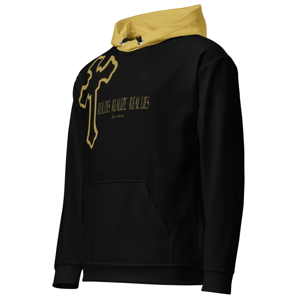 Real Eyes Realize Real Lies w/Cross - Tupac - Unisex Hoodie product image (2)