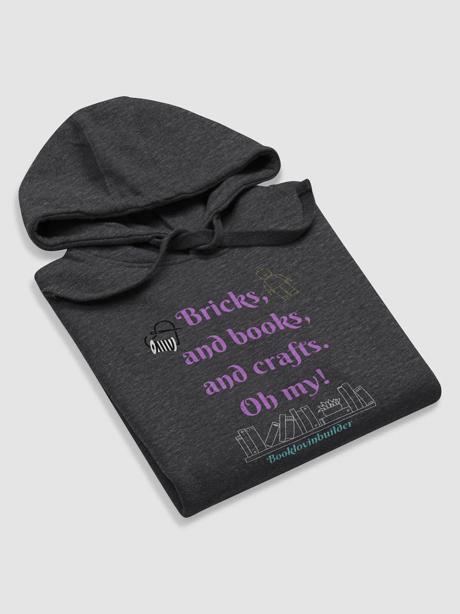Bricks, books, and crafts hoodie product image (5)