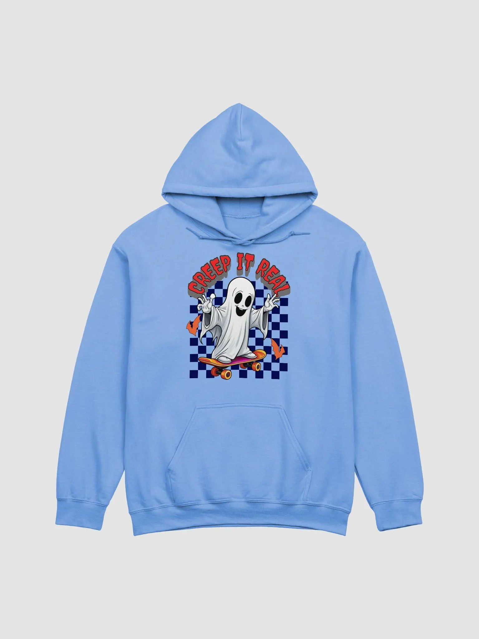Creep It Real Skateboard Ghost Hoodie product image (1)
