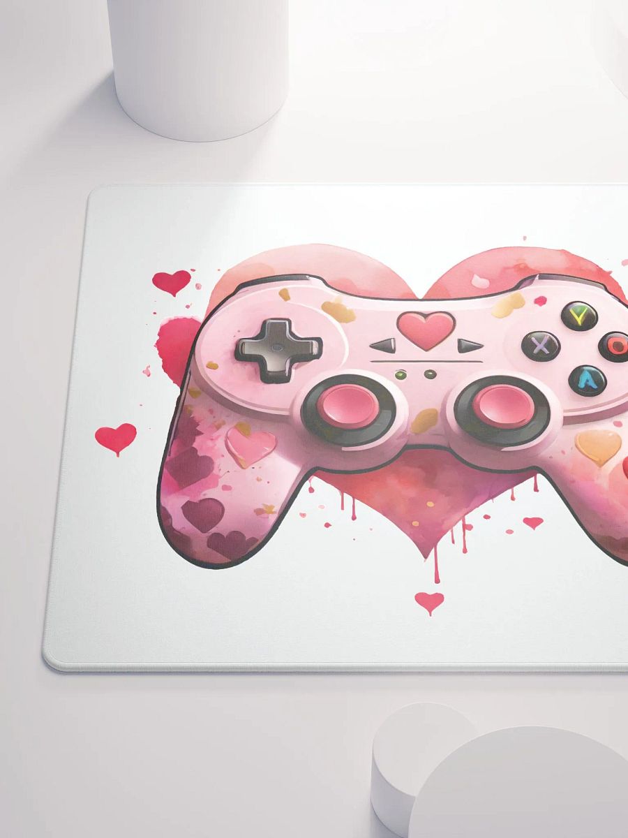 Level Up Love - Heartfelt Gaming Mouse Pad product image (6)