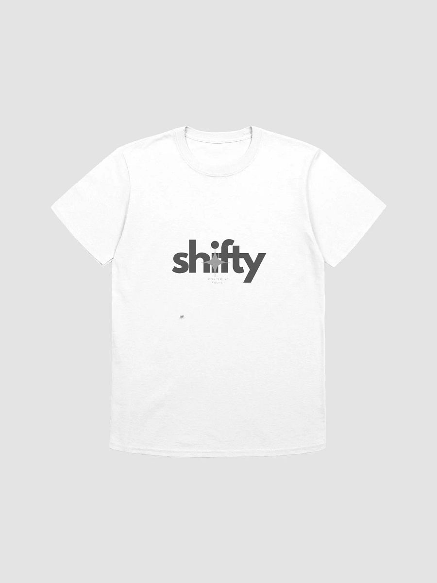 Shifty Government Agency Graphic Tee – Mysterious Minimalist Streetwear product image (5)