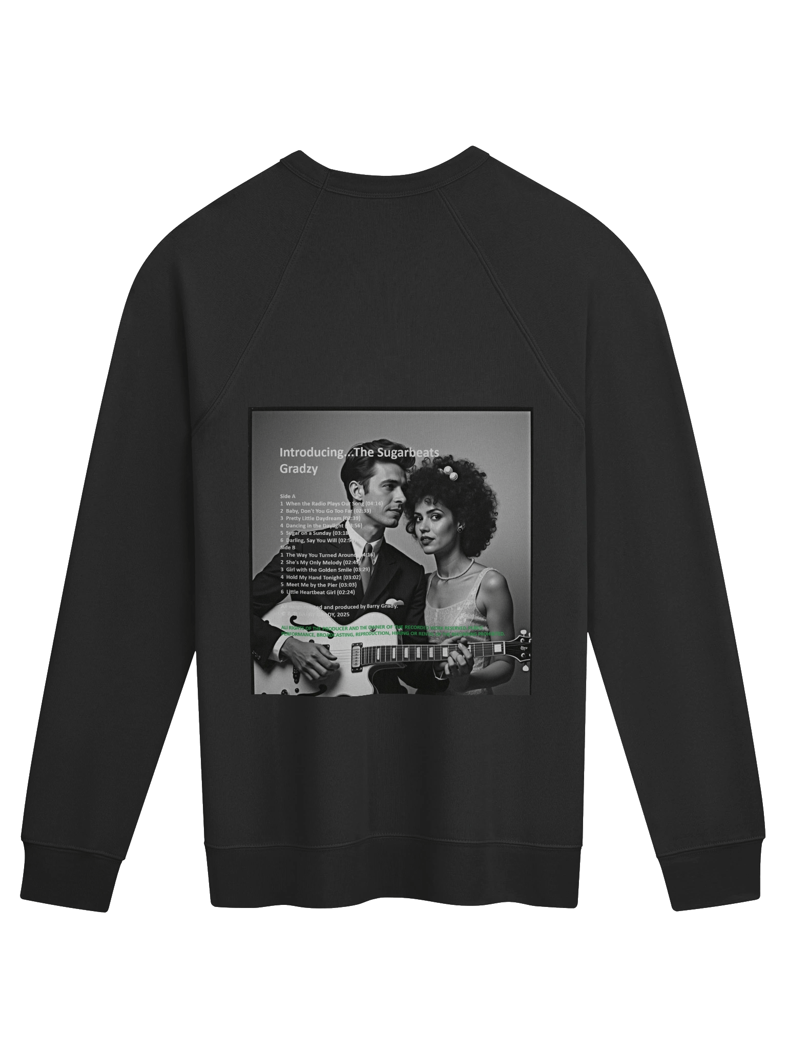 'The Sugarbeats'Plush Raglan Sweatshirt product image (2)