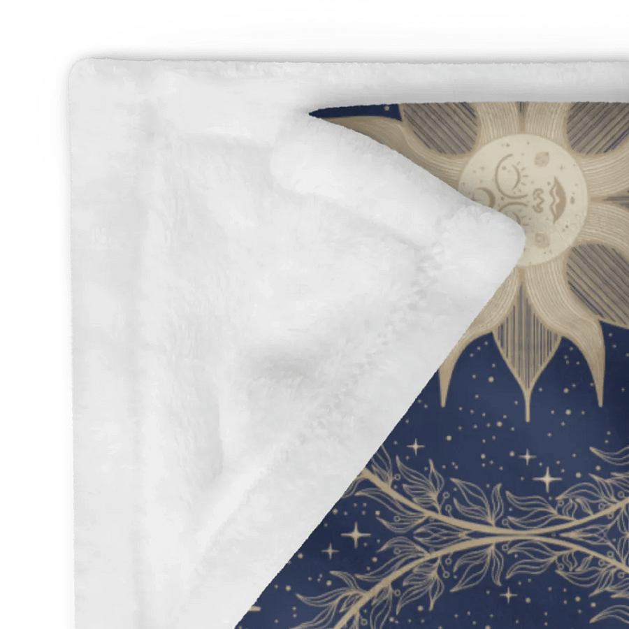 Mystic Suns and Leaves Throw Blanket product image (12)