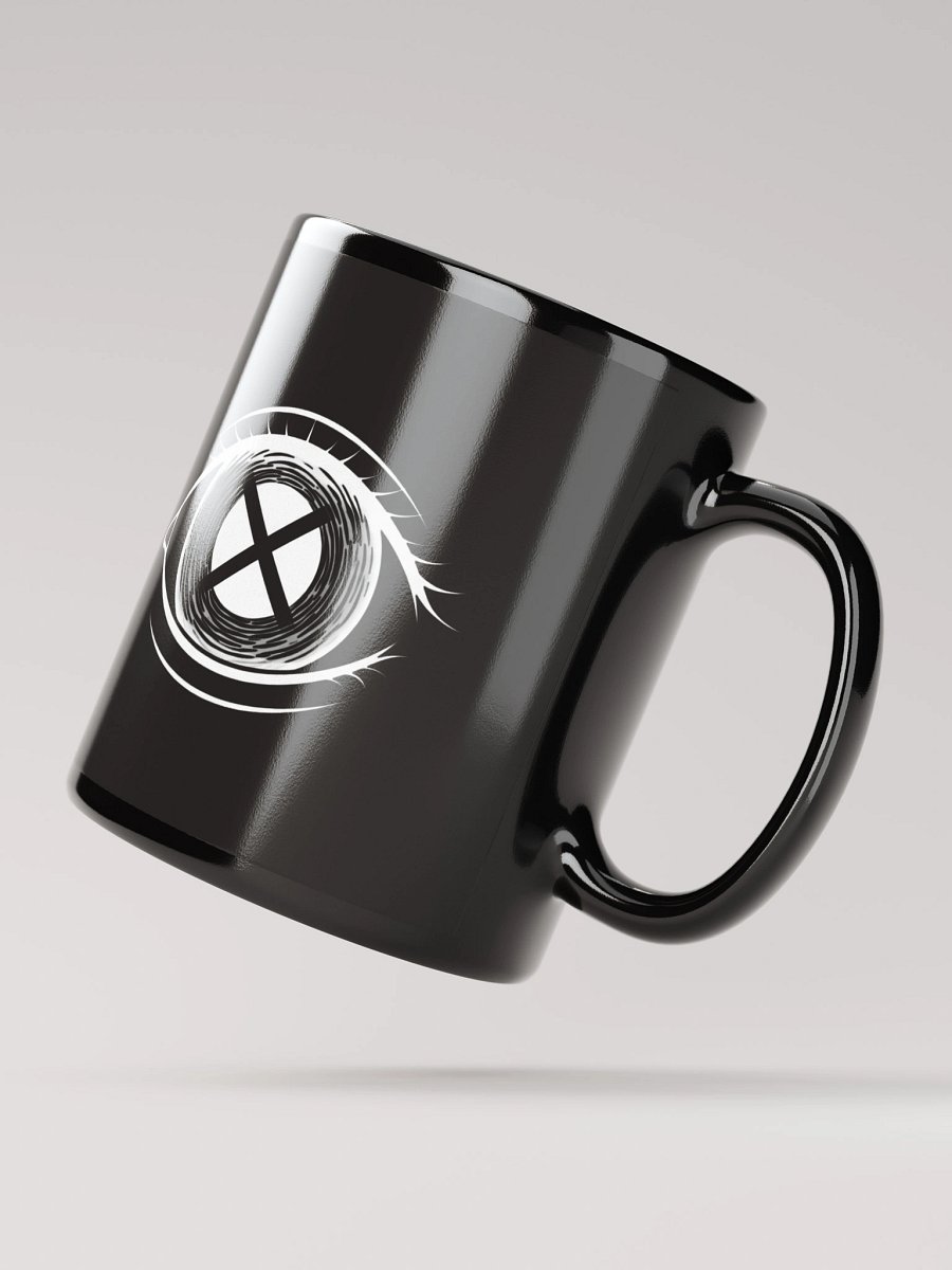 Fetish X Killer F.X.K. Stitch X & Eye Logo Black Mug product image (4)