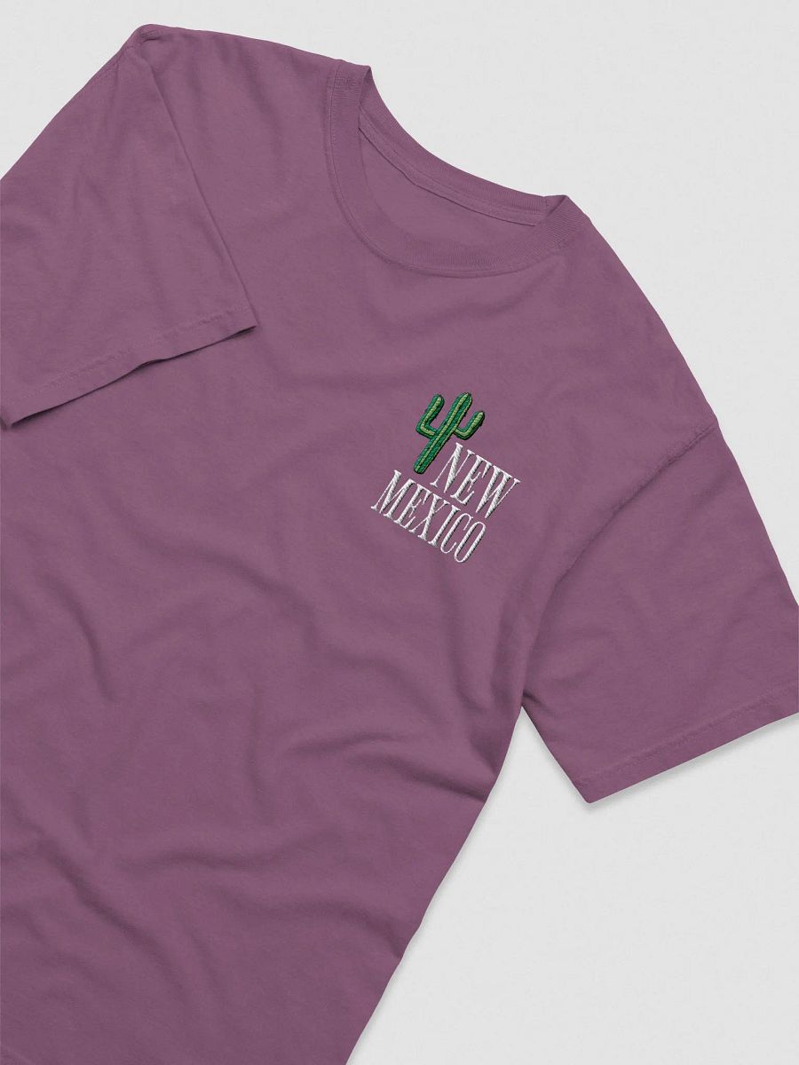 New Mexico Cactus Left Side Embroidery Tee product image (1)