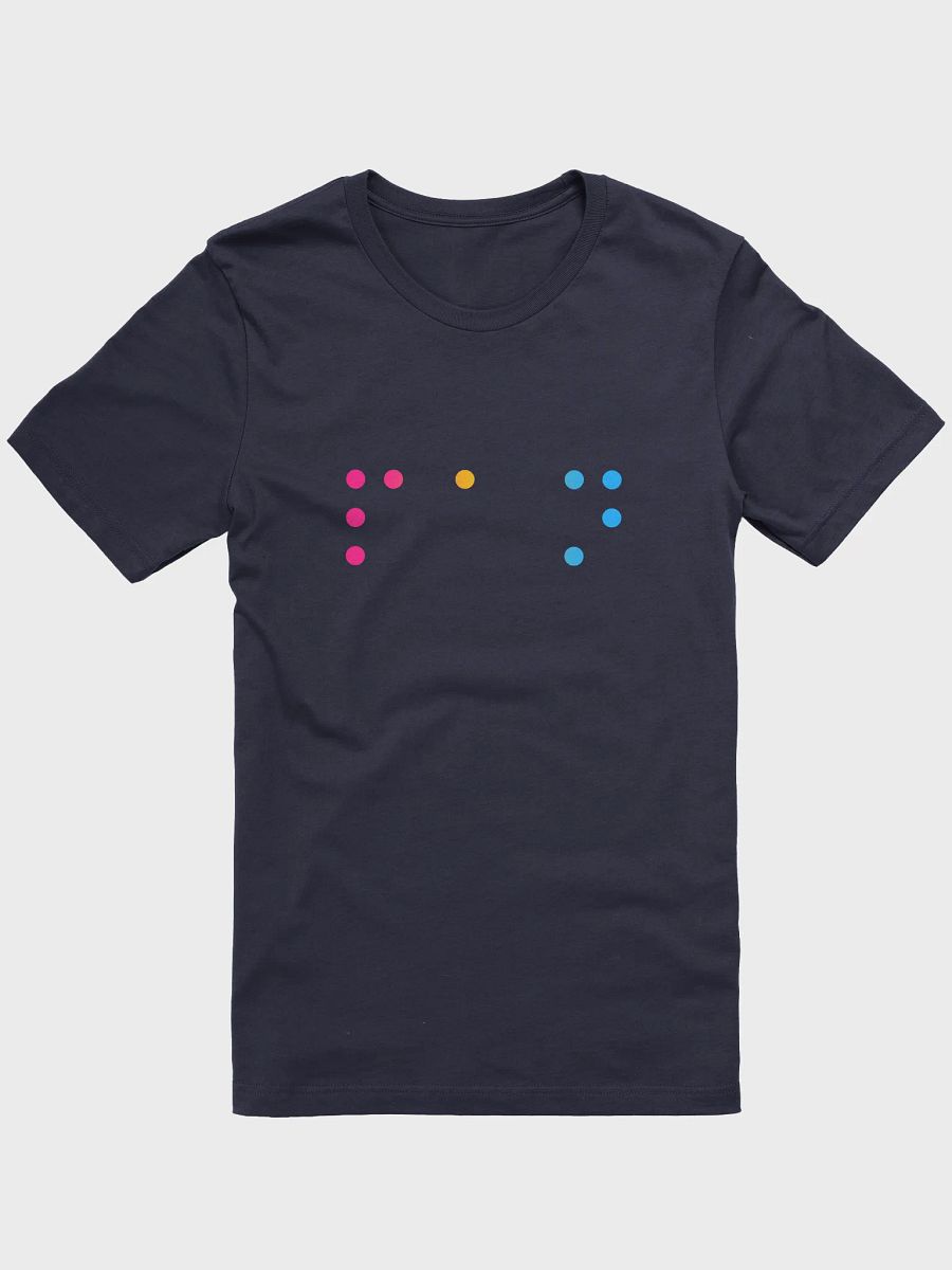 pansexual braille t-shirt product image (1)